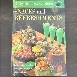 Vintage 1963, BHG Snacks and Refreshments Cookbook